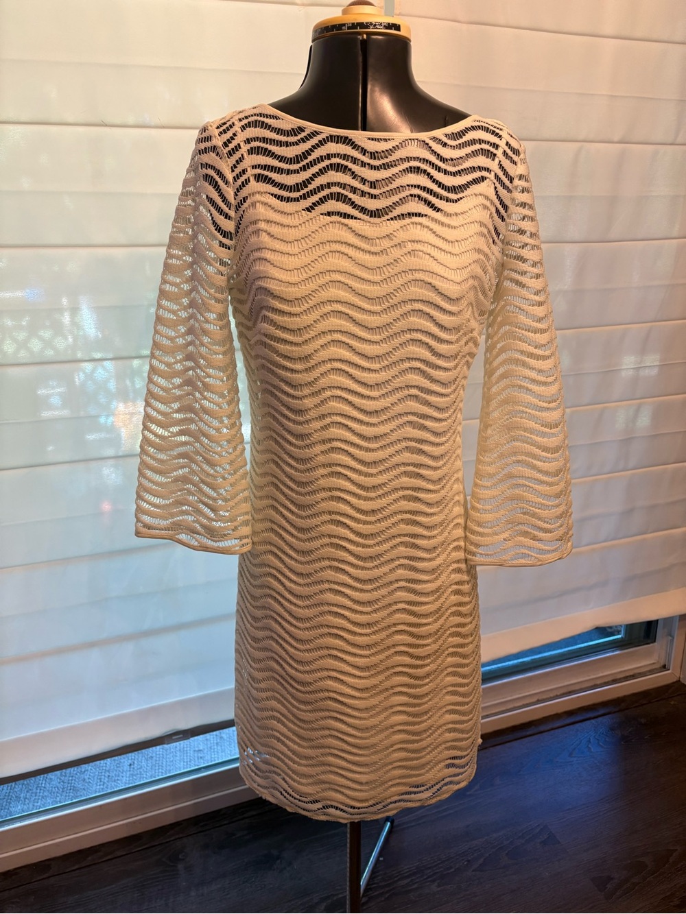 Lilly Pulitzer Topanga Wavy Knit Lace Dress